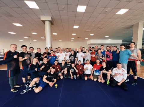 Алексей Тищенко и Давид Айрапетян провели мастер-класс для мужской национальной сборной в Кисловодске