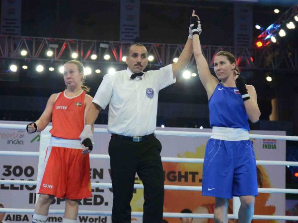 Сартакова и Сандакова одержали победы в боях на ЧМ, Дынник уступила в первом бою