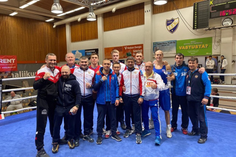 Сборная России по боксу завоевала пять золотых медалей на международном турнире в Финляндии