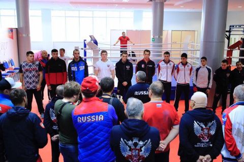 Открытая тренировка сборной России по боксу прошла 13 сентября 