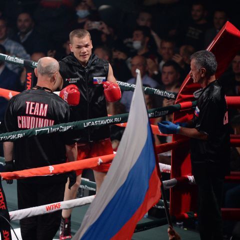 Комментарии Федора Чудинова и Максима Бабанина перед их боями 29 апреля в Москве