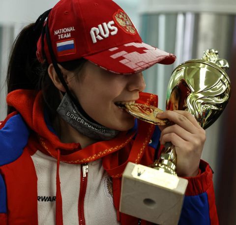 Россия овациями встретила чемпионов Европы по боксу