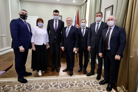 Первый заместитель губернатора Красноярского края Сергей Пономаренко возглавил наблюдательный совет Федерации бокса Красноярского края