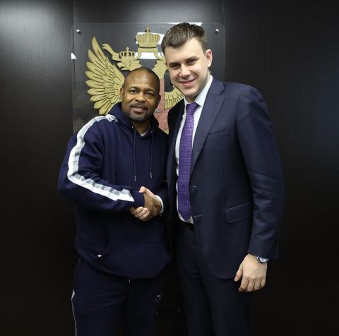 Генеральный секретарь Федерации бокса России провёл рабочую встречу с Роем Джонсом