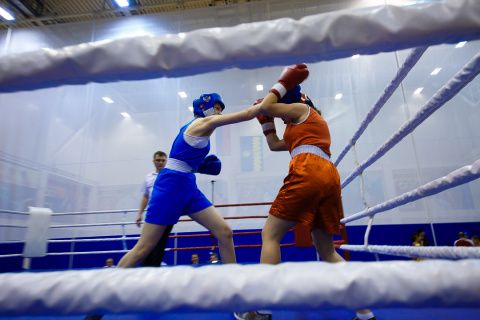 В Анапе завершились четвертьфинальные поединки первенства России по боксу среди юношей и девочек 13-14 лет