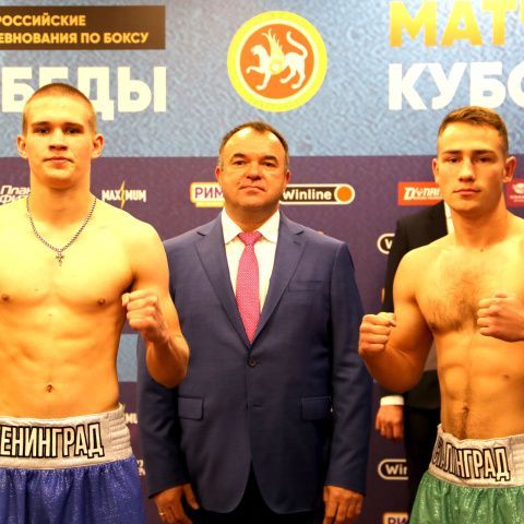 Итоги взвешивания команд «Сталинград» и «Ленинград» перед встречей на «Матч ТВ Кубок Победы»