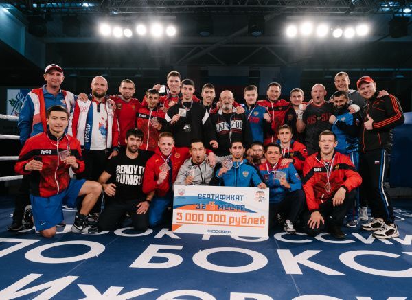 УФО — обладатель бронзовых медалей Кубка России по боксу