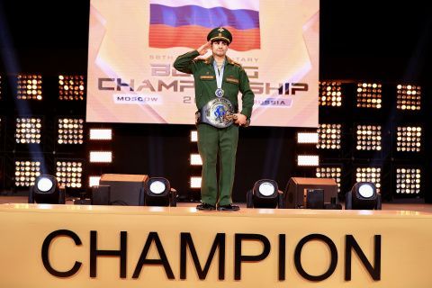 Команда Вооруженных Сил РФ выиграла общекомандный зачет чемпионата мира среди военнослужащих 