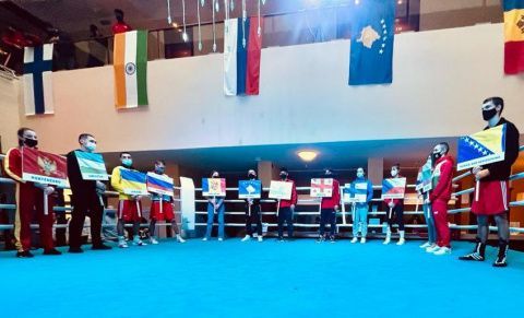 Президент AIBA Умар Кремлёв открыл в Черногории турнир с участием российских юниоров