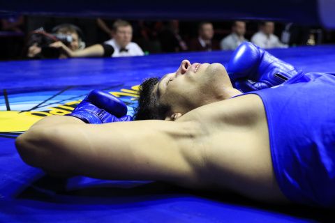 Фотогалерея второго дня чемпионата России по боксу