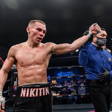 Бронзовый призер Олимпиады-2016 Владимир Никитин одержал четвертую победу на профессиональном ринге 