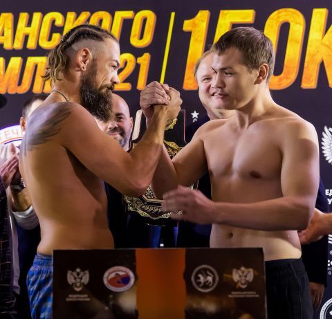 Фёдор Чудинов победил Ронни Миттага техническим нокаутом