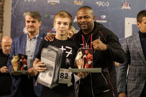 Завершился московский этап проекта Роя Джонса-младшего «Путь к абсолютной победе» 