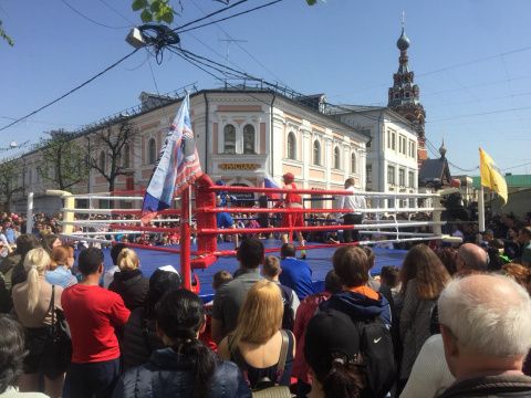 В Ярославле состоялся праздник бокса, приуроченный ко Дню Великой Победы