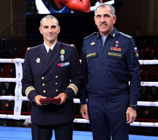 Глава CISM Пиччерилло получил награду от Министерства Обороны РФ