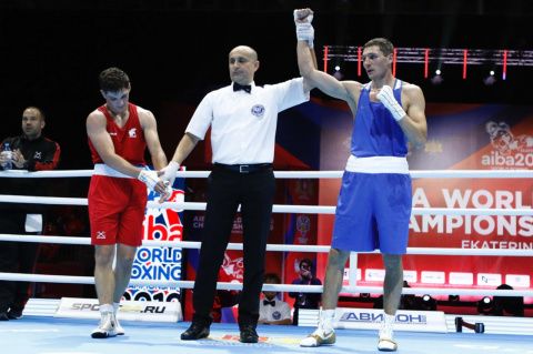 Андрей Замковой в четвертьфинале чемпионата мира