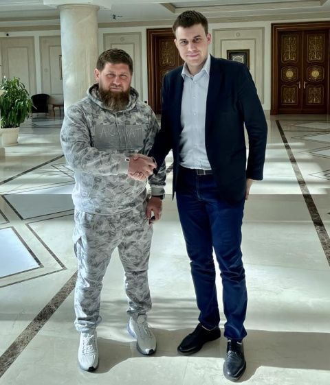 Генеральный секретарь Федерации бокса России Кирилл Щекутьев встретился с Главой Чеченской Республики Рамзаном Кадыровым