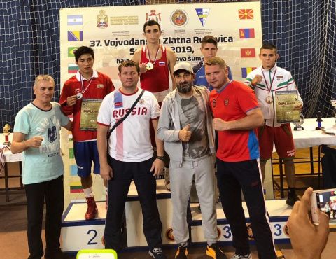 Сборная России по боксу успешно выступила на турнире «Золотая перчатка» в Сербии