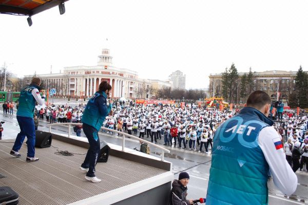 В Кемерово прошла открытая массовая тренировка по боксу
