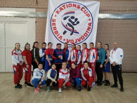 Анфиногенова и Сычугова завоевали золото на международном турнире "Кубок наций" в Сербии 