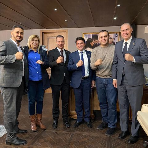 Умар Кремлёв в Москве встретился с делегацией Олимпийского комитета Сирии