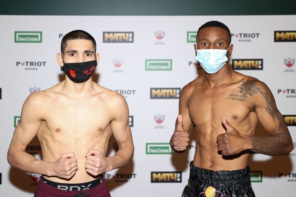 Итоги церемонии взвешивания шоу "Лига Ставок. Вечер бокса" в Москве