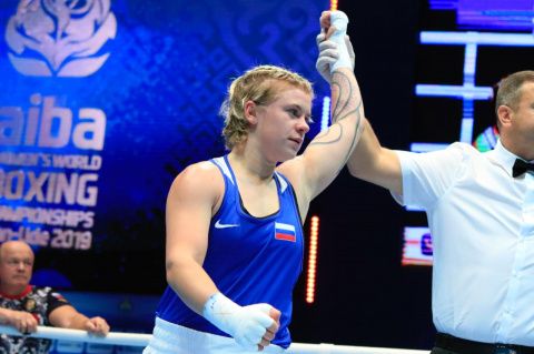 Екатерина Дынник в полуфинале чемпионата мира в Улан-Удэ